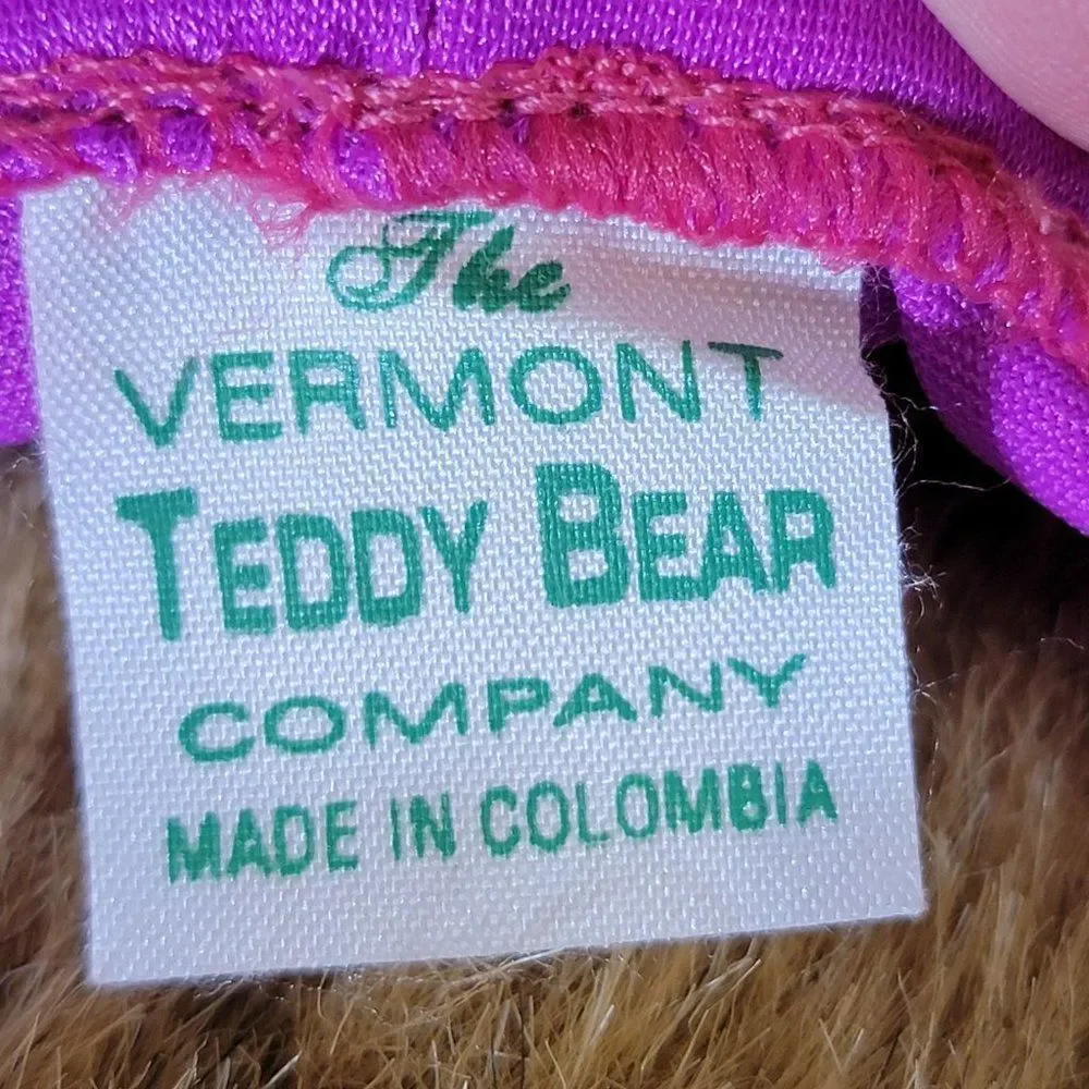 The Vermont Teddy Bear Company Jointed Bear with Bikini and Swim‎ Cap Vintage